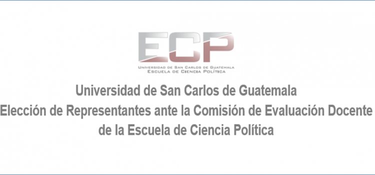 ELECCIÓN DE REPRESENTANTES ANTE LA COMISION DE EVALUACION DOCENTE –COMEVAL- DE LA ECP
